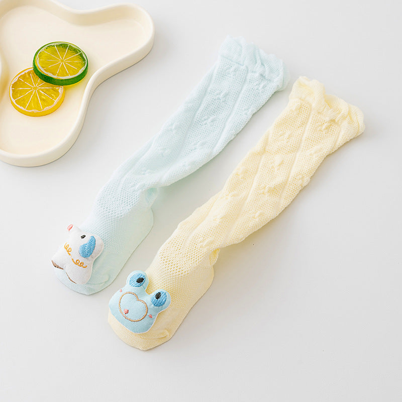 Newborn baby pure cotton summer socks