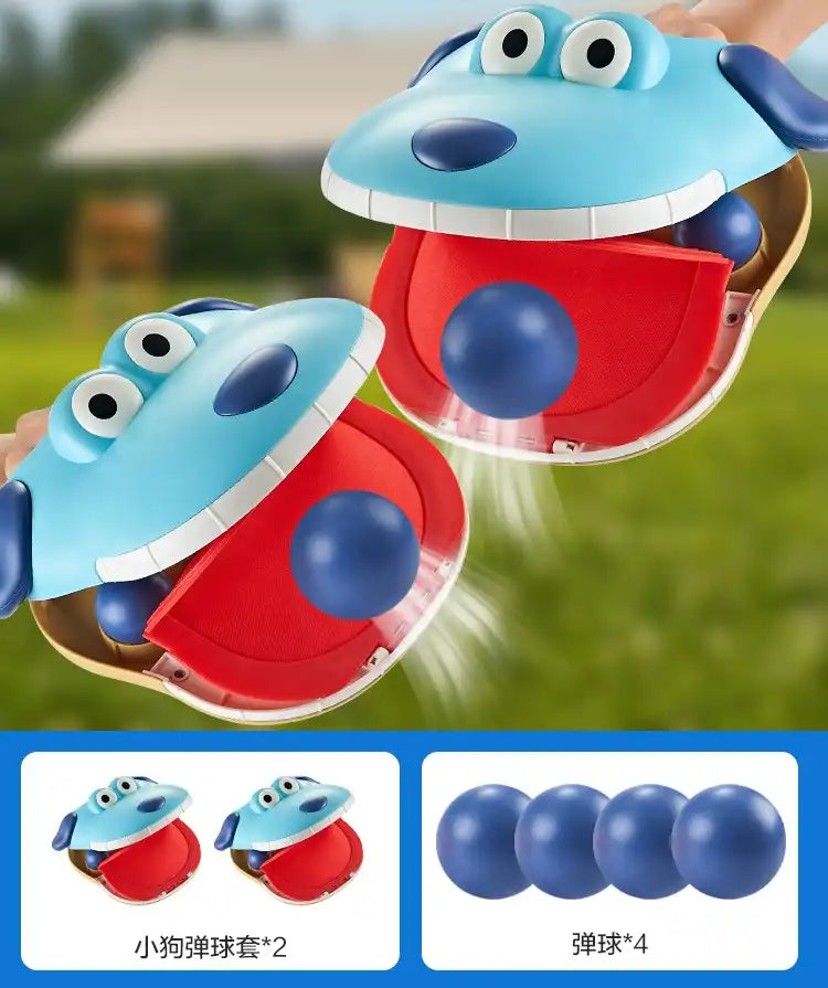 WEIQUEEN Wrist bouncy ball children's toys ball hand grasp bouncy ball bouncy ball rebound throw catch ball catapult sport indoor