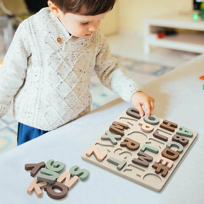 Silicone Alphabet Puzzle