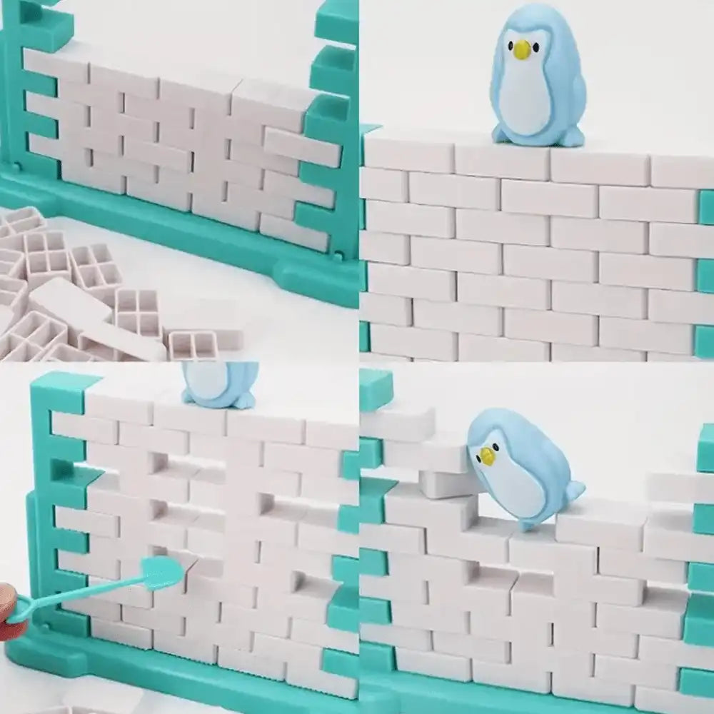 WEIQUEEN Children's Wall-breaking, Pushing, And Building Blocks, Kindergarten Early Education Parent-child Games, Fun Interactive Puzzle Board Games Toys,Creative Parent-child Interactive Table Toys