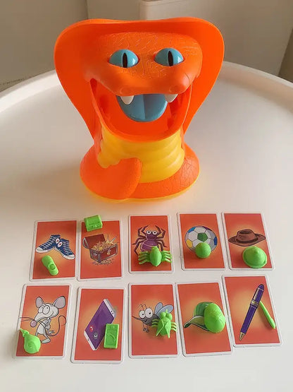 WEIQUEEN Gluttony Snake Children's mind training Improve logic ability Hands-on ability Family parent-child interactive games Stress relieving toys Funny toys