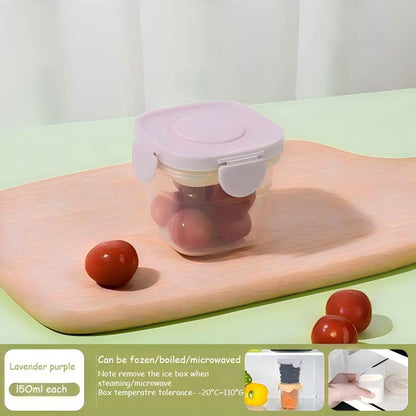 Silicone Freezer Food Containers