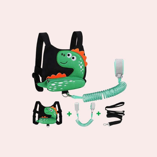 3 in 1 Toddler Harness Leash + Baby Anti Lost Wrist Link