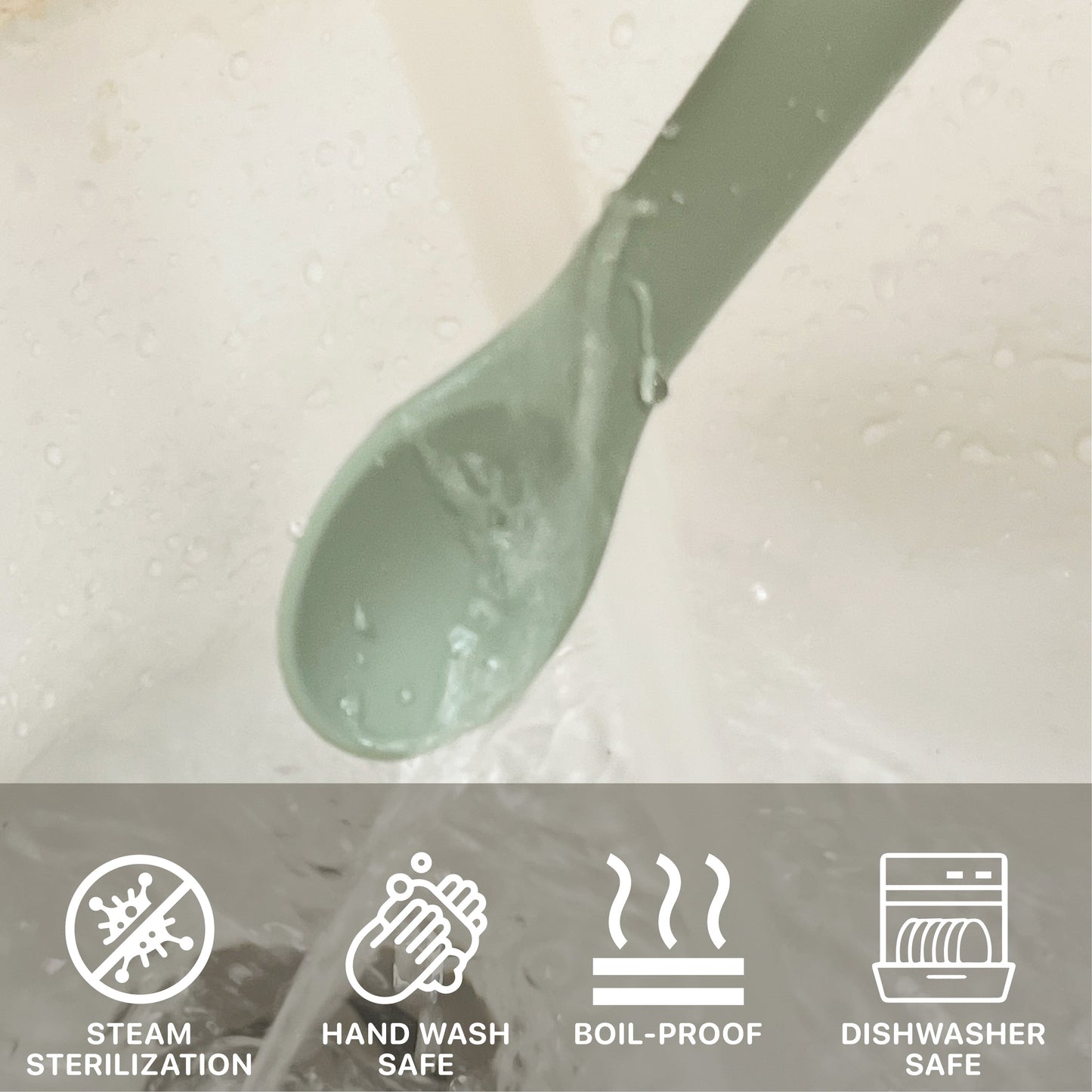 Silicone Feeding Spoons