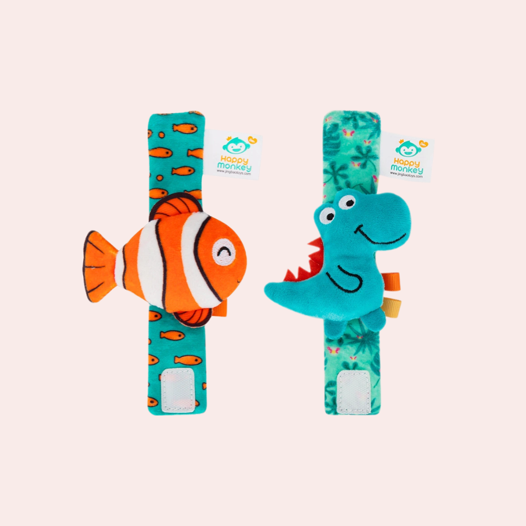 Baby Wrist Rattle Toy-2Pack