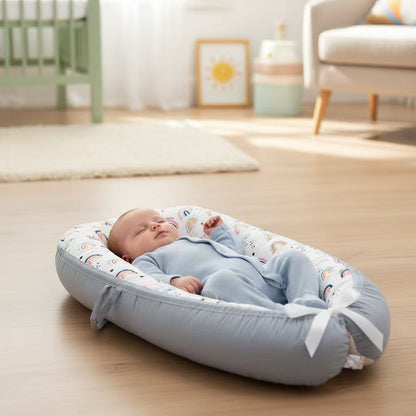 Premium Cotton Baby Lounger Nest