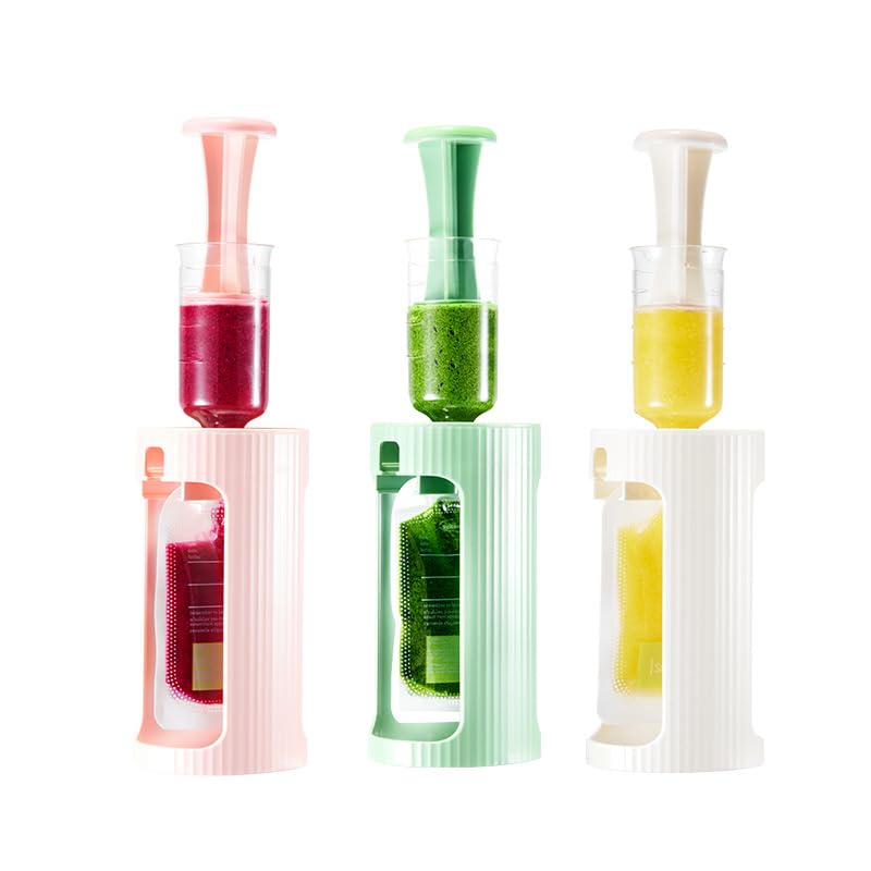 Squeeze Station for Baby Puree Food Storage