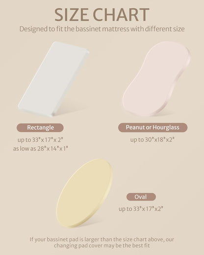 Muslin Bassinet Sheet for Baby-2 Pack