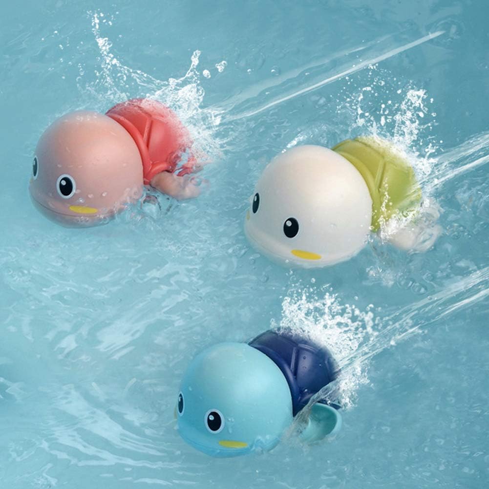 Baby Bath Toys-Wind up Turtle Bathtub Toys