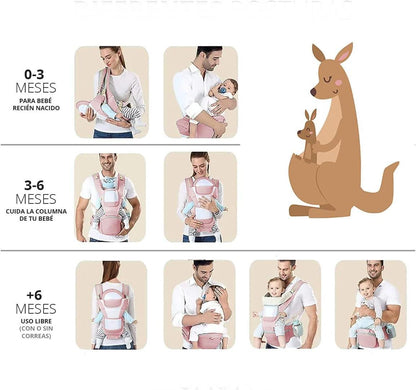 Ergonomic Babywearing Backpack