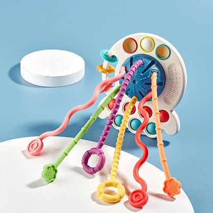Silicone Pull String Toy