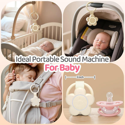 Baby Portable White Noise Machine-25 Soothing Sounds