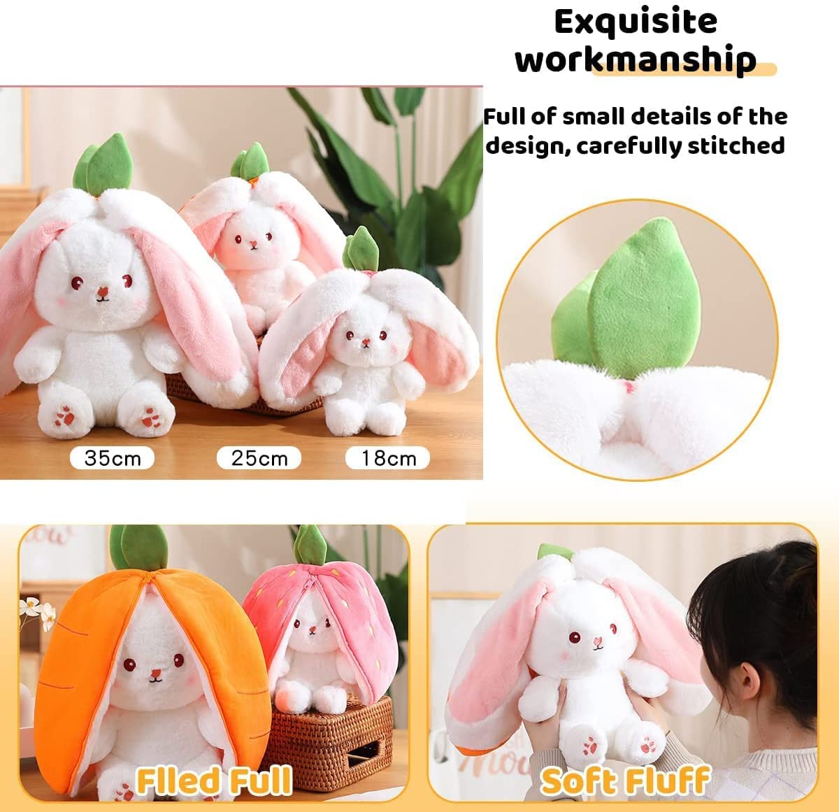 Panamelo Plushy Cut Bunny