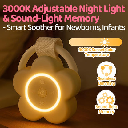 Baby Portable White Noise Machine-25 Soothing Sounds
