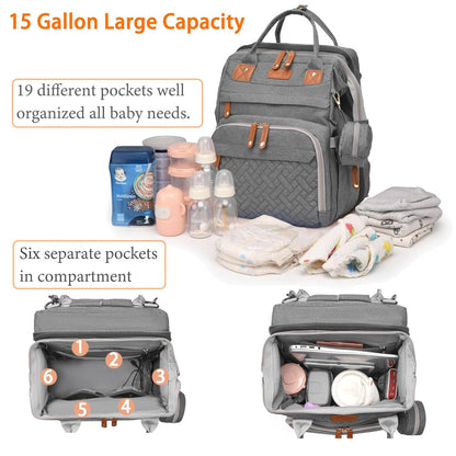 Baby Diaper Bags with Changing Station