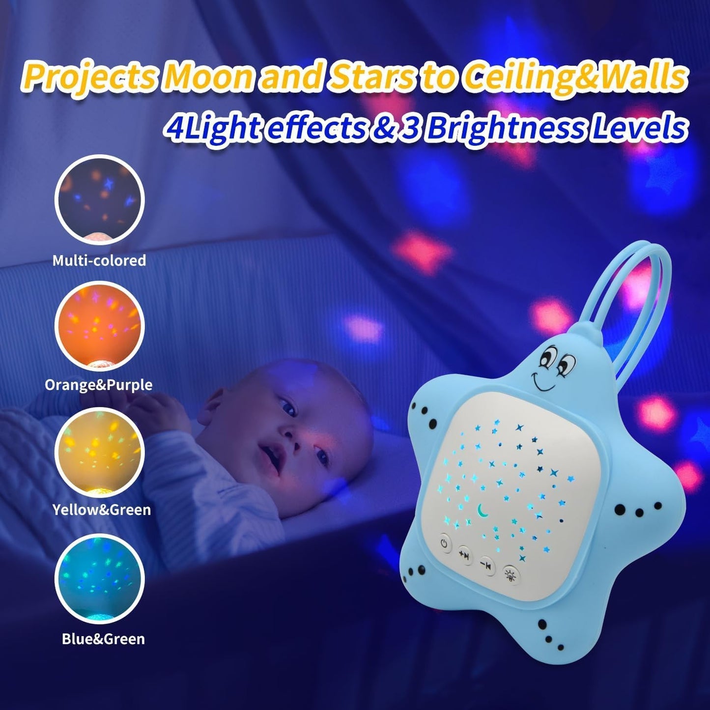Portable Baby White Noise Sound Machine
