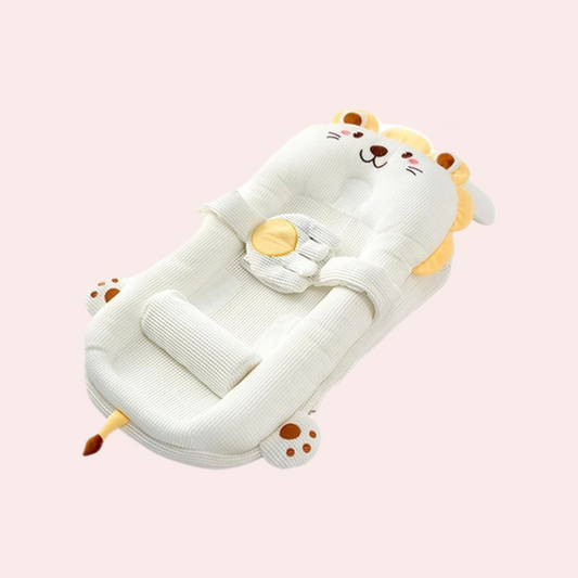 Smart Baby Lounger with Adjustable Anti-Reflux Incline and Gentle Patting Function