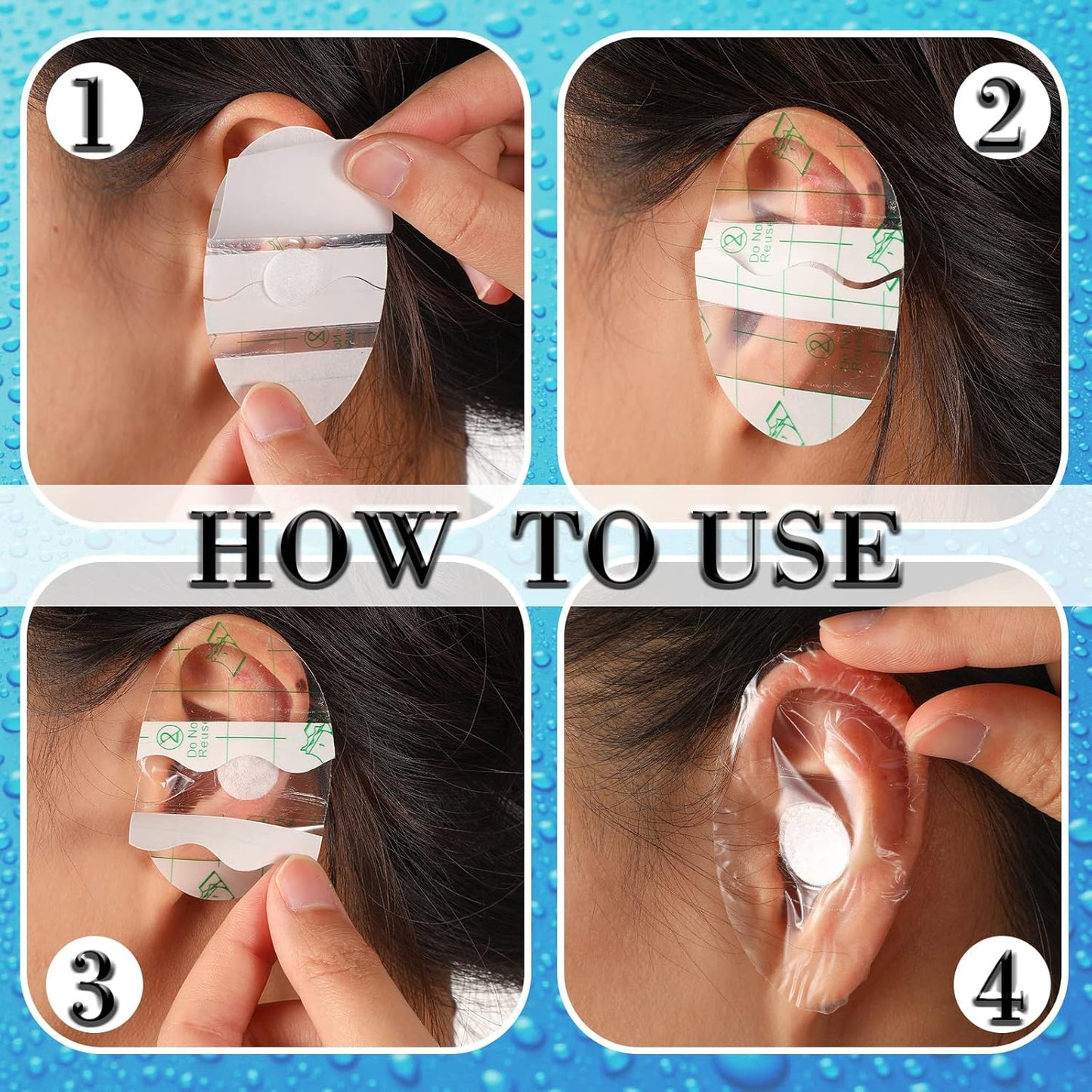 60 Pcs Baby Ear Covers