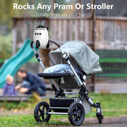 Baby Vibrating Soother Gently Rocks Any Stroller or Pram