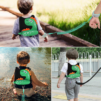3 in 1 Toddler Harness Leash + Baby Anti Lost Wrist Link