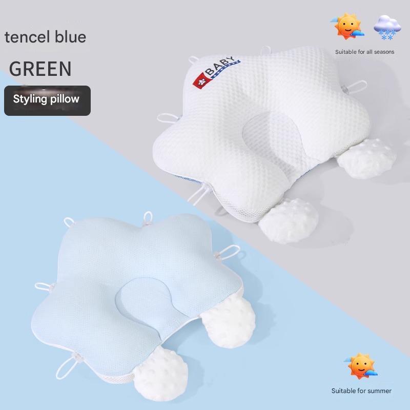 Premium Baby Sleeping Pillow - Ergonomic Support for Newborns & Infants