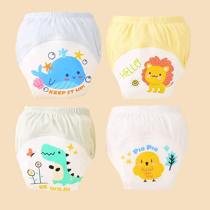 Premium Baby Summer Cotton Underwear - Soft Breathable Underpants for Toddlers & Kids