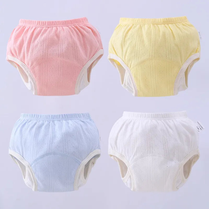 Premium Baby Summer Cotton Underwear - Soft Breathable Underpants for Toddlers & Kids