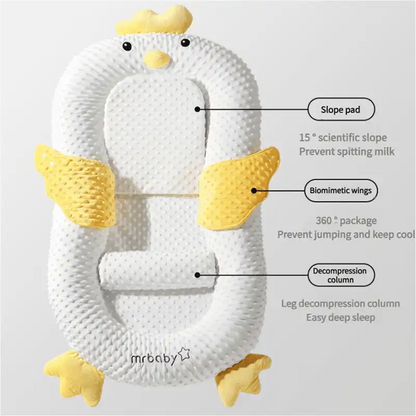 Baby's anti-frightening jumping soothing bed WEIQUEEN