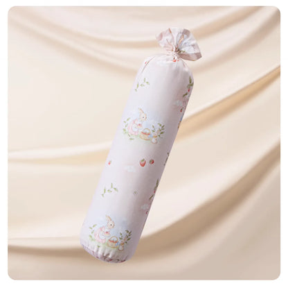 Premium Baby Memory Foam Pillow - Organic Cotton Cover for Newborn & Infant Sleep Support