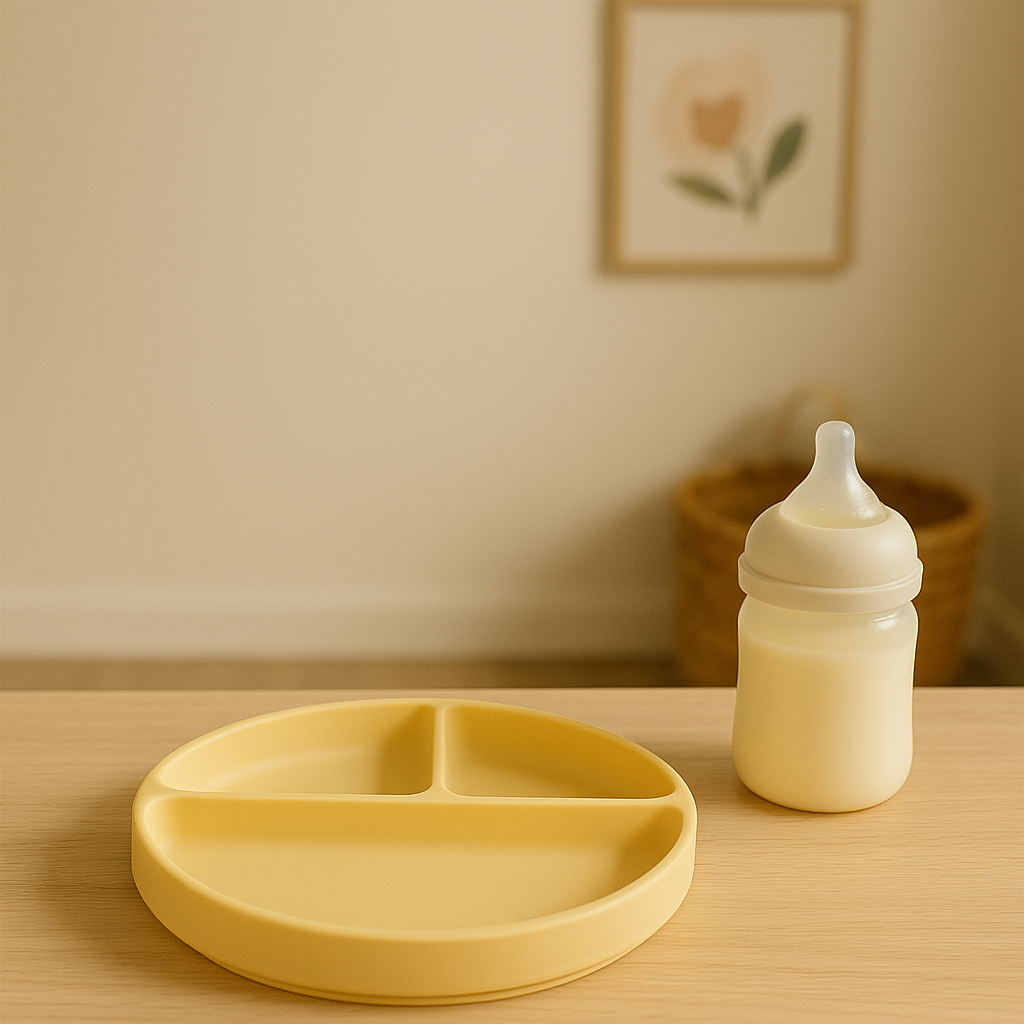 Silicone Suction Plate Baby tableware
