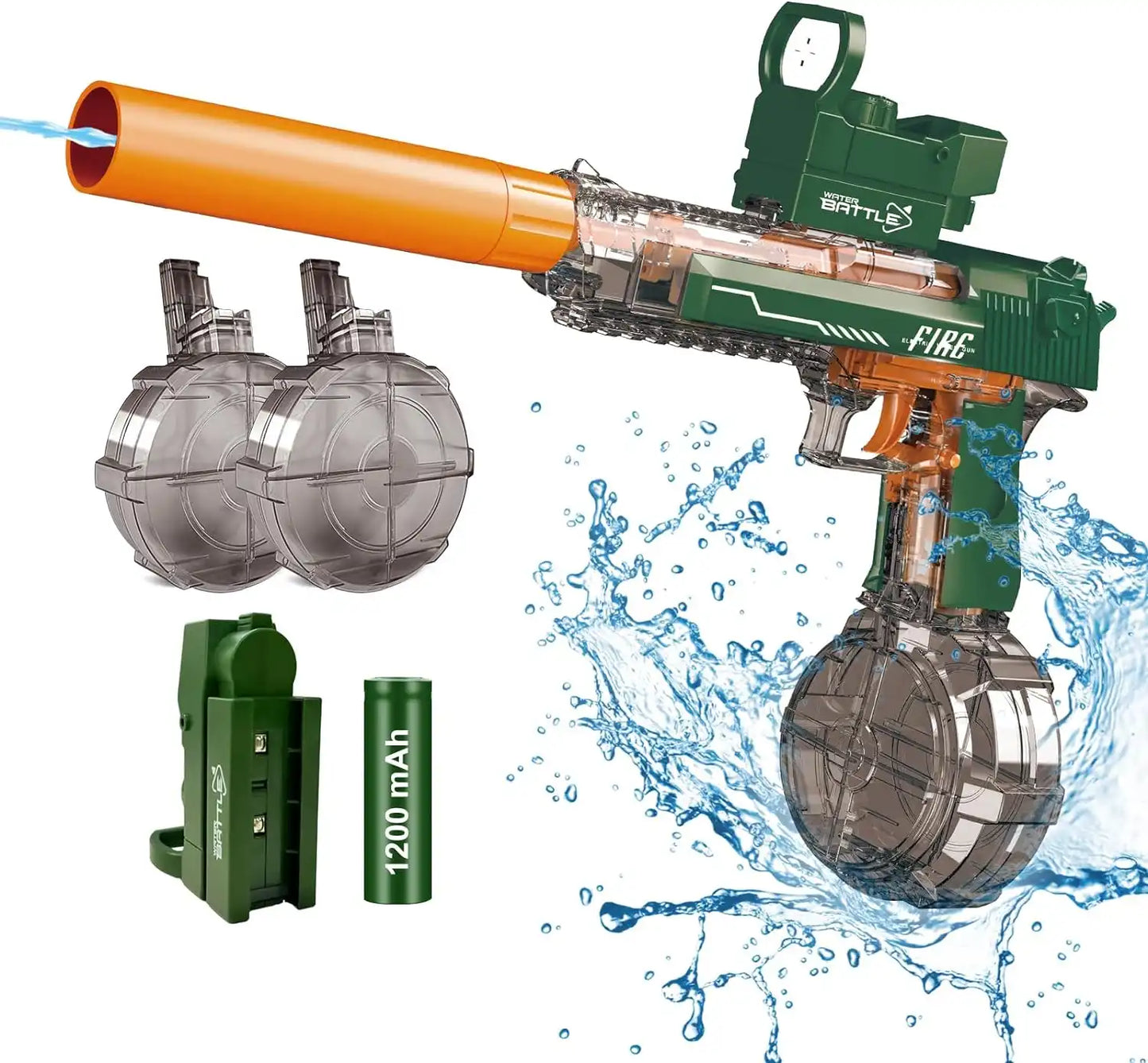Desert Eagle Electric Water Gun-WEIQUEEN