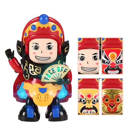 Doll with a changed face