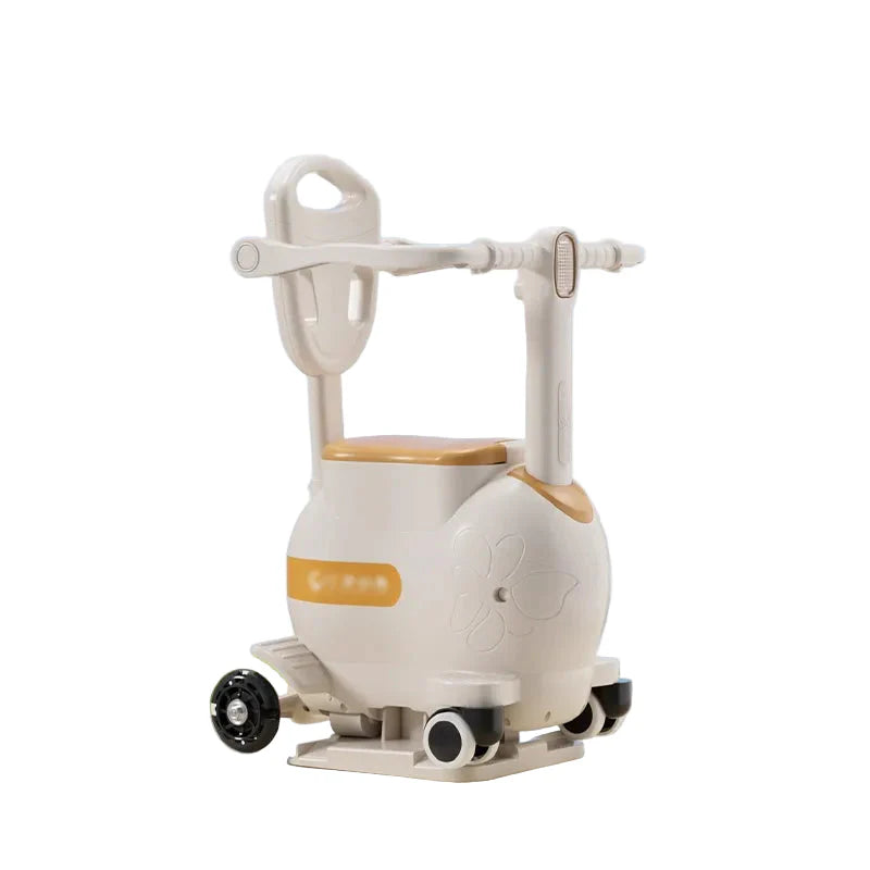 Electric stroller with child seat—three-in-one for walking and pushing your little one