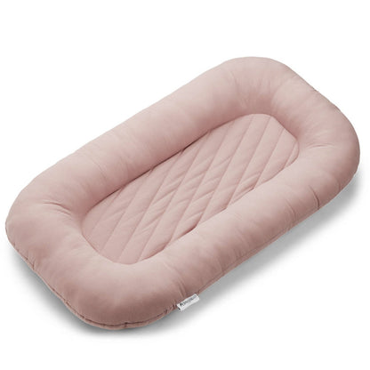 Ultra-Soft Striped Infant Lounger Bed