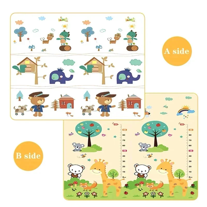 Non-toxic Baby Game Mat 200x180cm