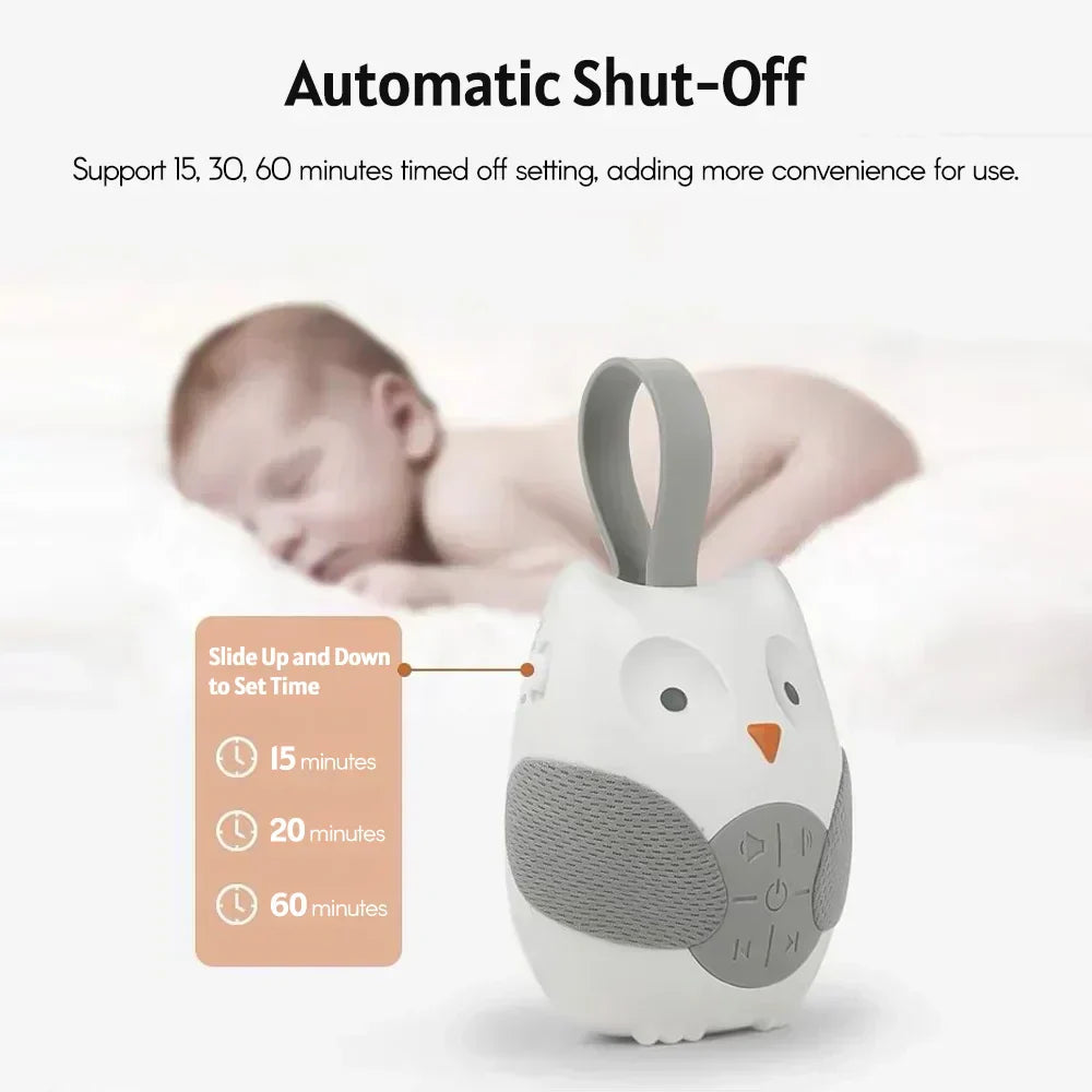 Sleep Aid Portable Owl White Noise Machine