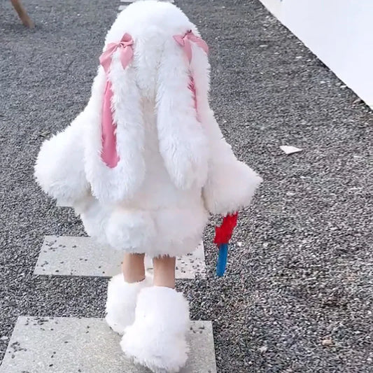 Cute Plush Rabbit Suit
