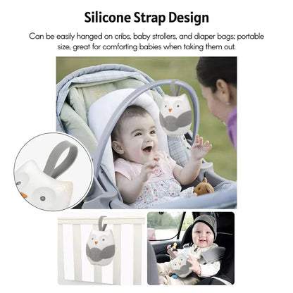 Sleep Aid Portable Owl White Noise Machine