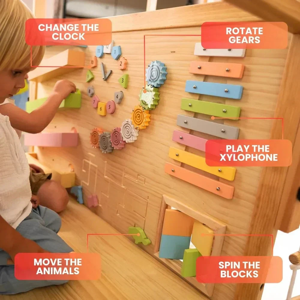 Alpine Wooden Jungle Gym Playpen