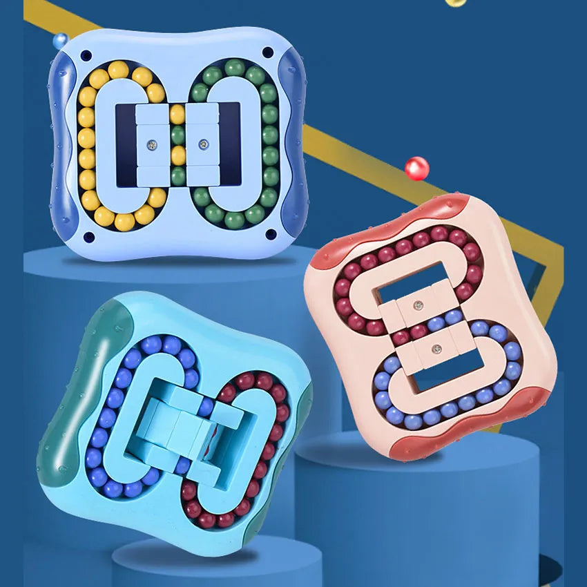 Rotating Magic Bean Fingertip Toy Puzzles Games for Kids Adults - MEACAOFG