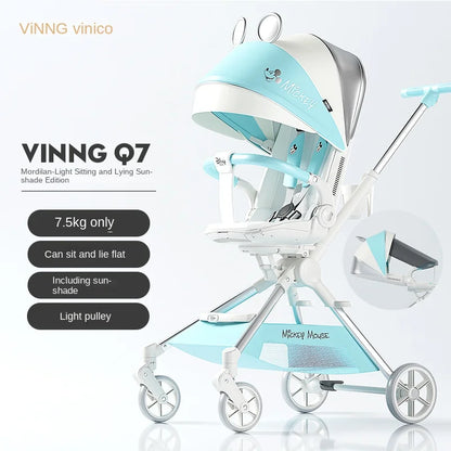 Pink Newborn Stroller