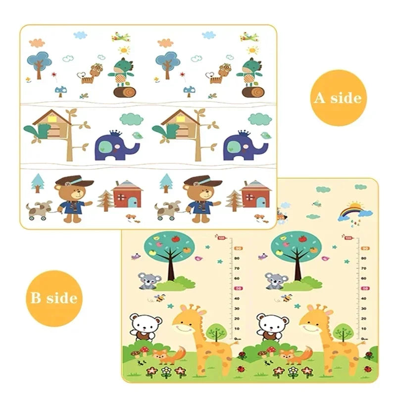 Non-toxic Baby Crawling Play Mats 200cm X180cm