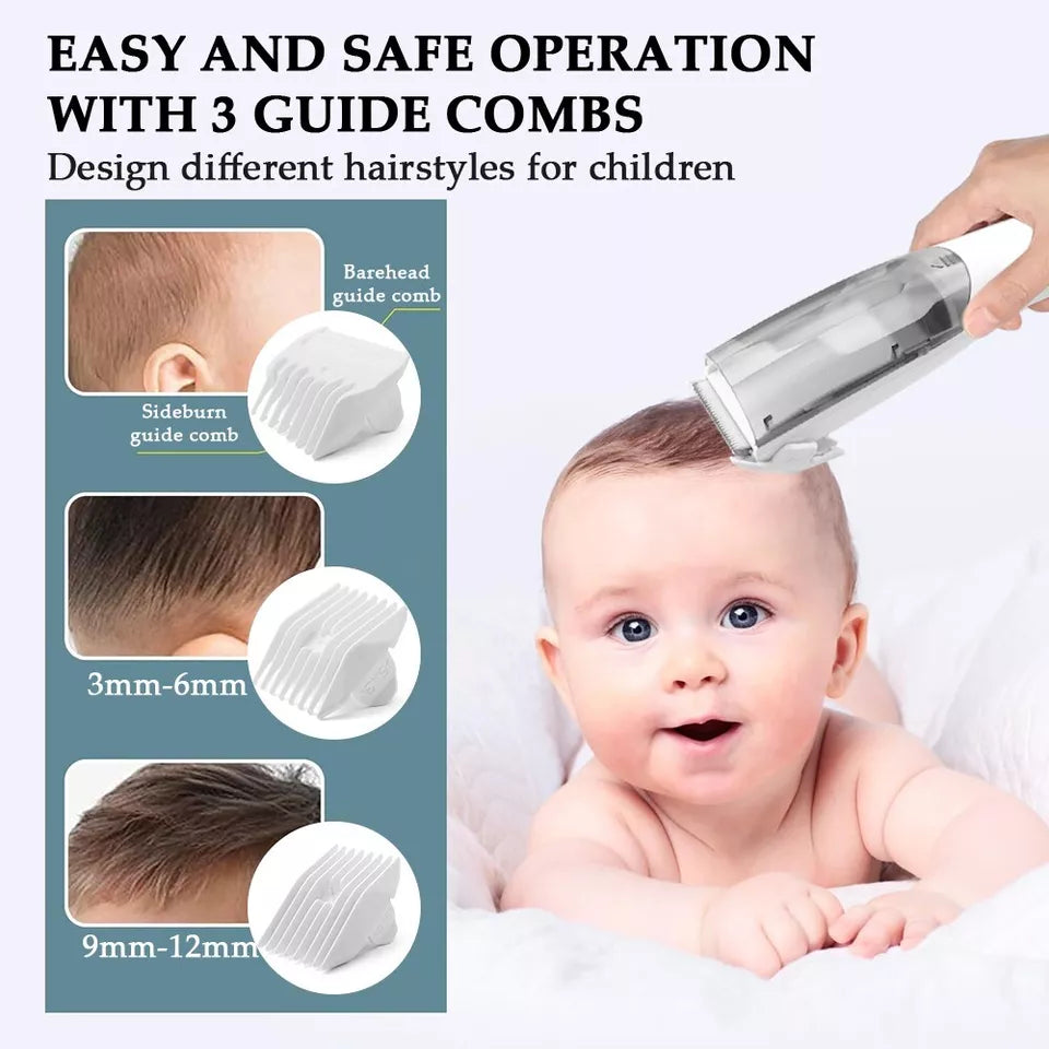 Baby Hair Clipper with Vacuum
