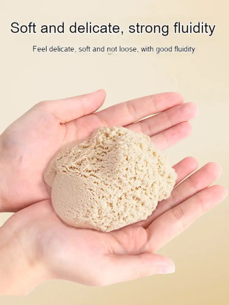 WEIQUEENChildren's space toys sand indoor set non-stick magic power star clay color sand color clay non-toxic sands of the stars