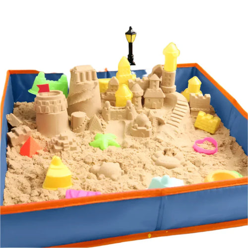WEIQUEENChildren's space toys sand indoor set non-stick magic power star clay color sand color clay non-toxic sands of the stars