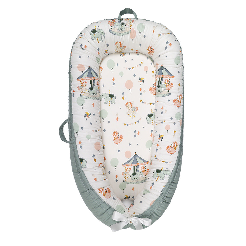 Premium Cotton Baby Lounger Nest