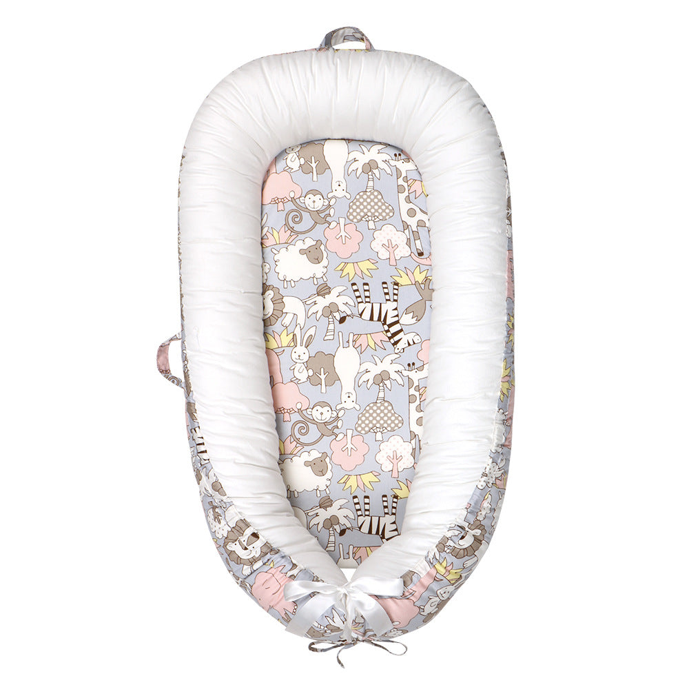 Premium Cotton Baby Lounger Nest