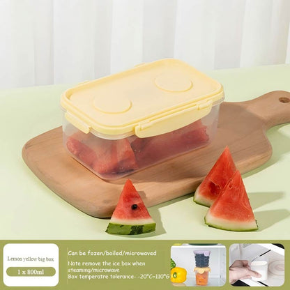 Silicone Freezer Food Containers